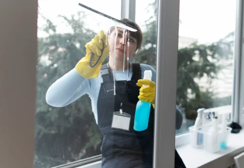 Nettoyage de vitres intérieures et extérieures à Guipavas